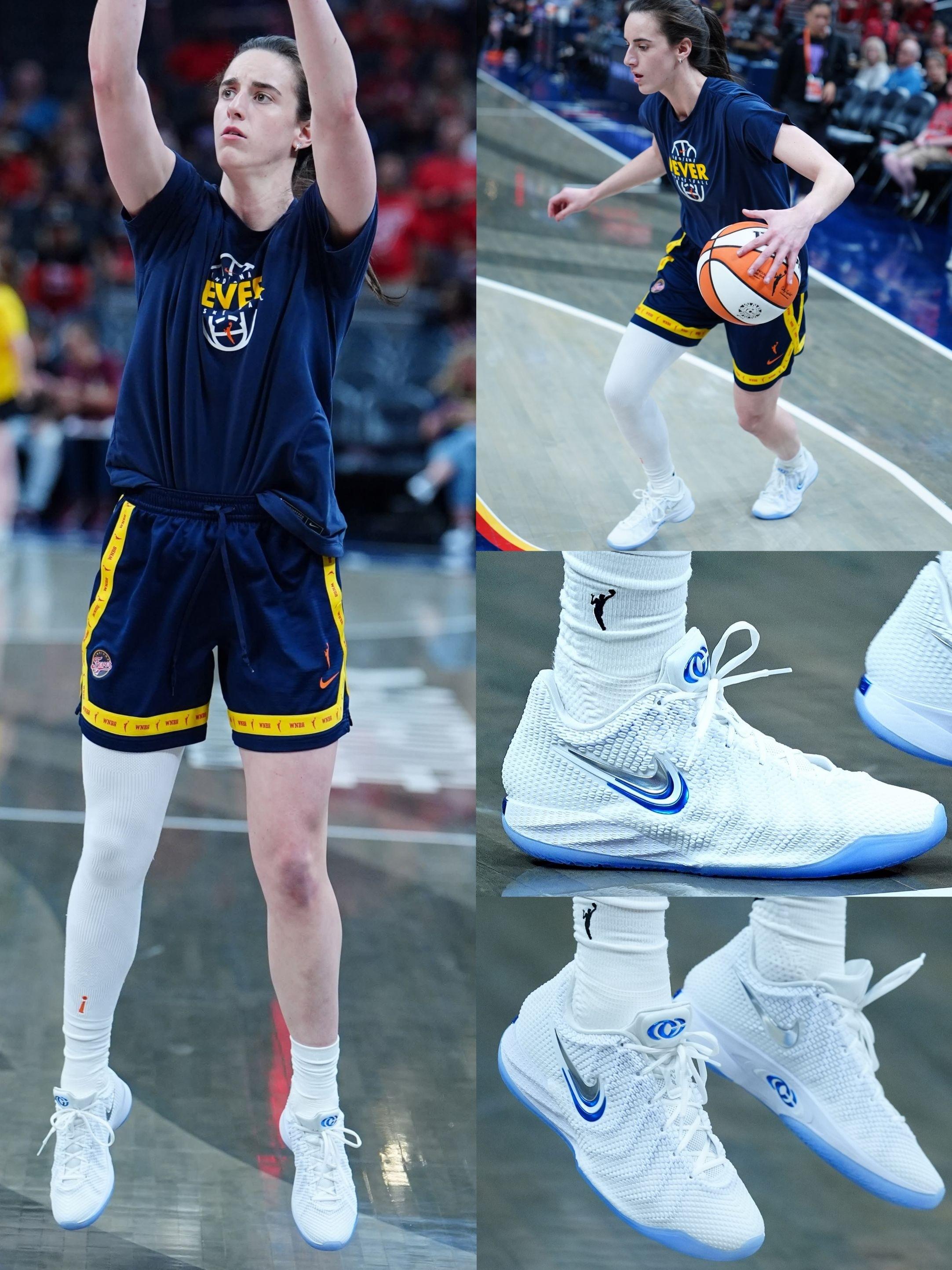 Nike 为 Caitlin Clark 打造专属战靴!Caitlin 1 新配色首秀,细节全解析